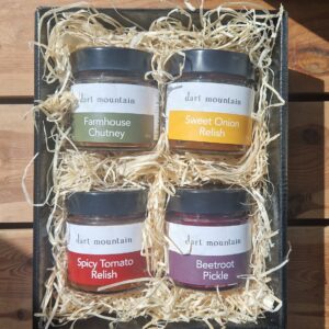 Gift box of Chutney and Relish range by Dart Mountain Cheese