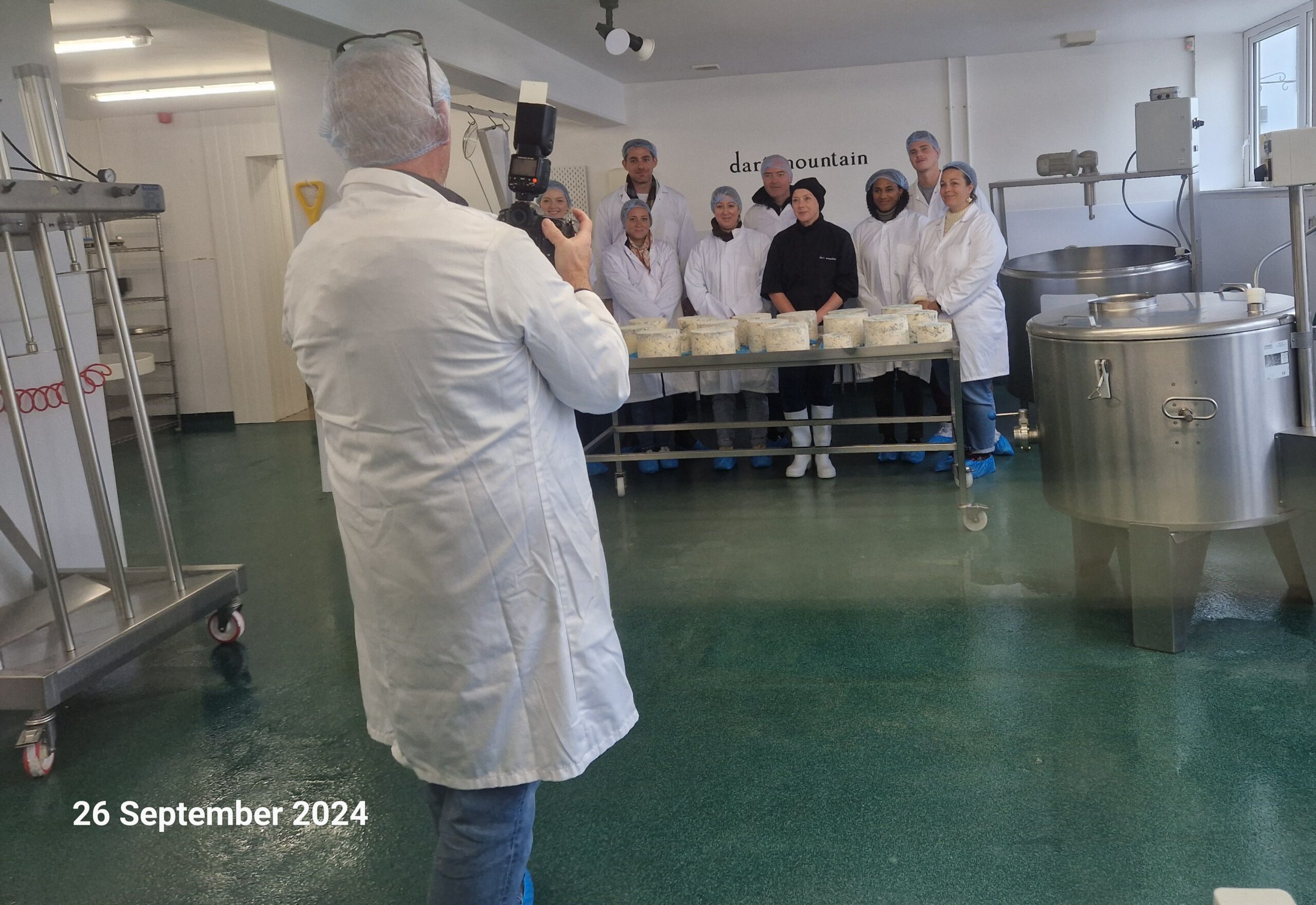 Visit from Business and education providers from Finland to Dart Mountain Cheese